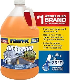 All Season -25°F 2-in-1 De-Icer & Bug Remover Windshield Washer Fluid - 1 Gallon