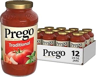 PregoTraditional Pasta Sauce, 24 Oz Jar (Case of 12)