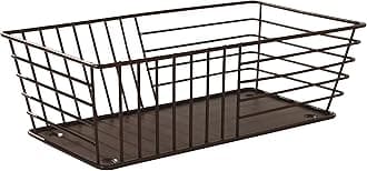 Spectrum Diversified Wright Bread Basket, Classic Kitchen Design for Breads, Roll, Muffin, Pastries & Baked Good Storage, Traditional Style Snack & Food Holder for Serving