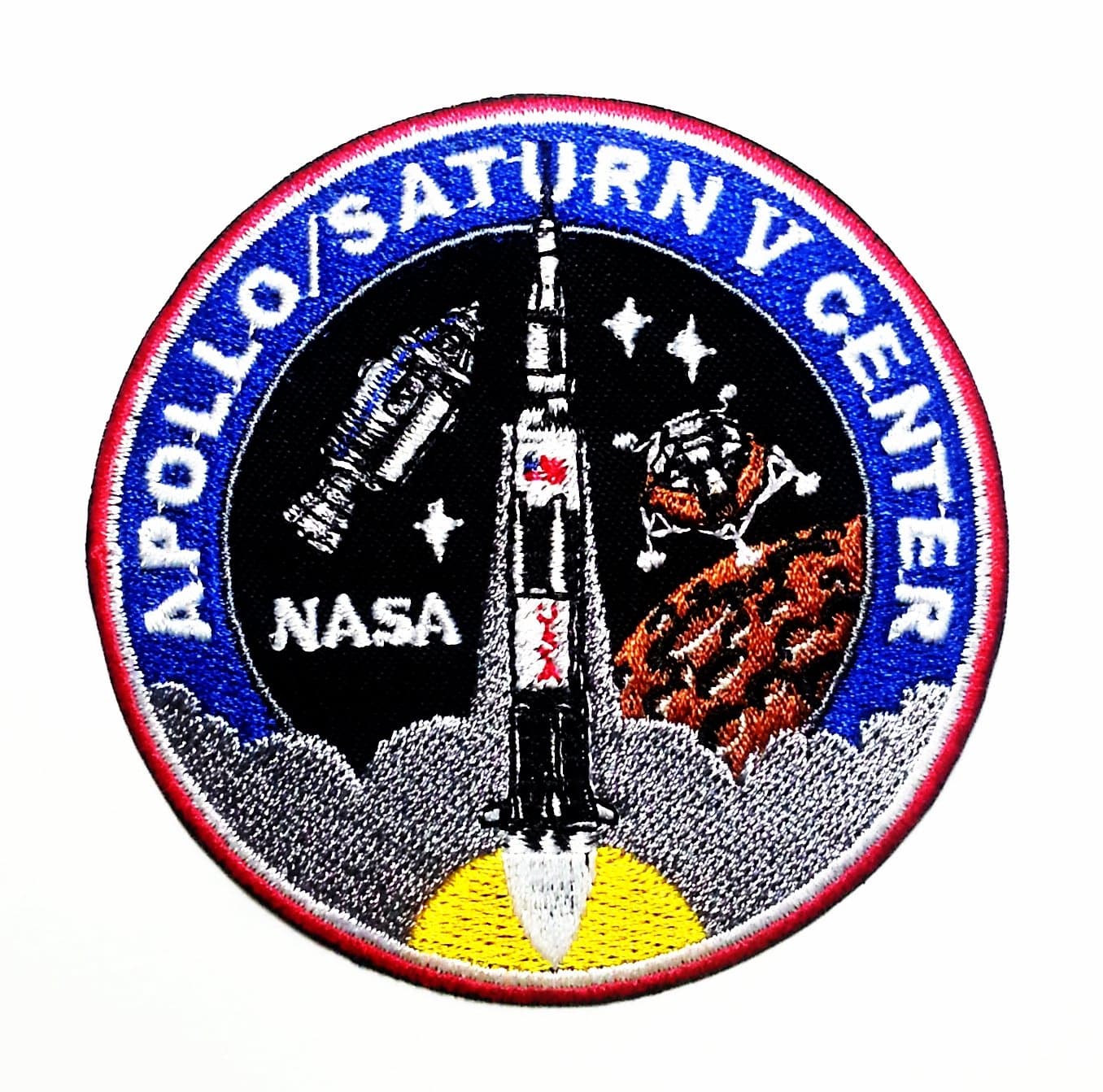 Nasa Apollo 11 Saturn V Center Badge Back Space Patch By Botan