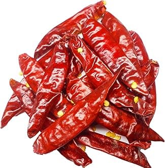 A D Food & Herbs Organic Dried Whole Red Chilli/Sukhi Mathania Marwari Rajasthani Laal Mirch Pure and Edible Spice Masala (100 Gms x pack of 2)