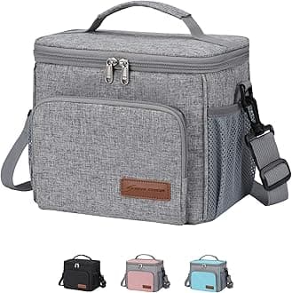 MaelstromLunch Box for Men,Insulated Lunch Bag Women/Men,Leakproof Lunch Cooler Bag, Lunch Tote Bag