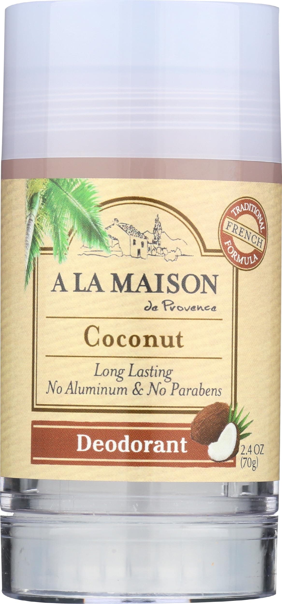 A La Maison Deodorant - Coconut - 2.4 fl oz