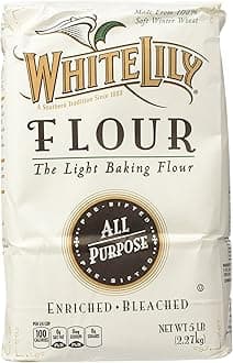 White Lily All Purpose Flour - 5 LB(80 .OZ) pack of 2