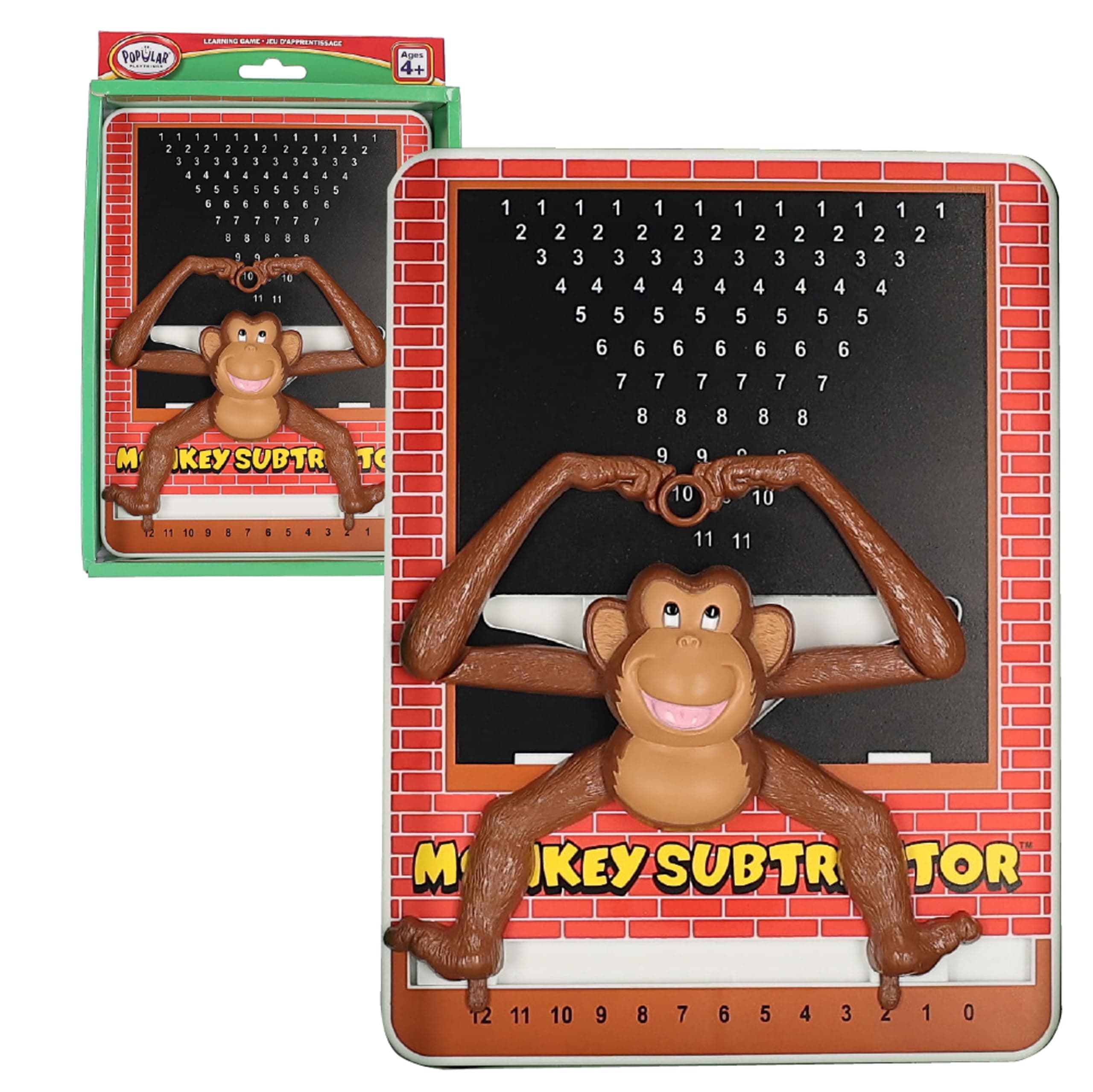 Popular Playthings Monkey Calculator Subtraction