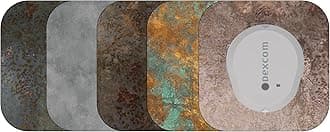 Glucomart Mini Adhesive Patches for Dexcom G7, Stelo & Infusion Sets – 5-Pack Waterproof, Sweatproof CGM Overpatches – Hypoallergenic CGM Sensor Patches (Grunge)