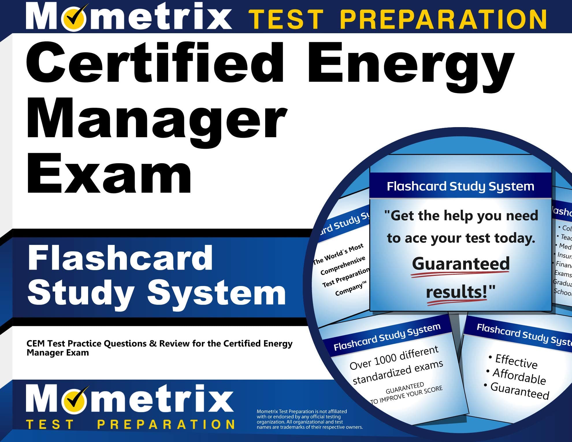 Certified Energy Manager Exam Flashcard Study Syst: Cem Test Practice Questions & Review for the Certi Cards – Import, 14 February 2013