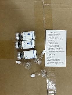 4PCS Glamory Micro Infusion System for Lips, Glamory Micro System for Face,Glamory SerumSmooth Skin Facial Serum for All Skin Types(1*Micro System Tool+3* Face Serum)