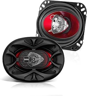BOSS Audio Systems CH4620 Car Speakers - 200 Watts Of Power Per Pair And 100 Watts Each, 4 x 6 Inch, Full Range, 2 Way, Sold in Pairs, Easy Mounting