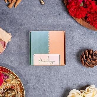 Nirmalaya 100% Natural Forest Wood Incense Cones (Dhoop) | 40 Units | for Pooja and Fragrance