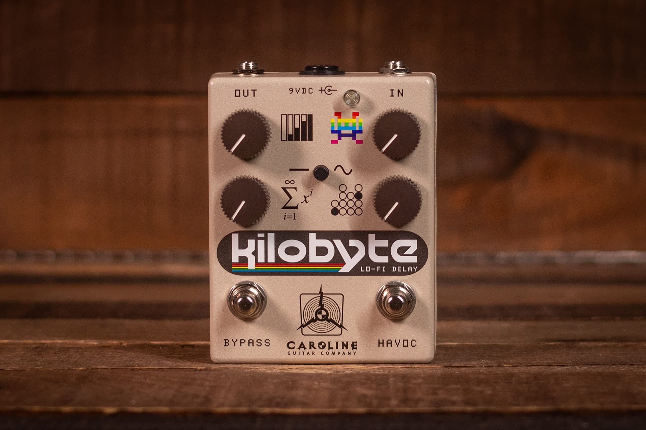 Caroline Guitar Kilobyte Lo-Fi Delay"64" Version