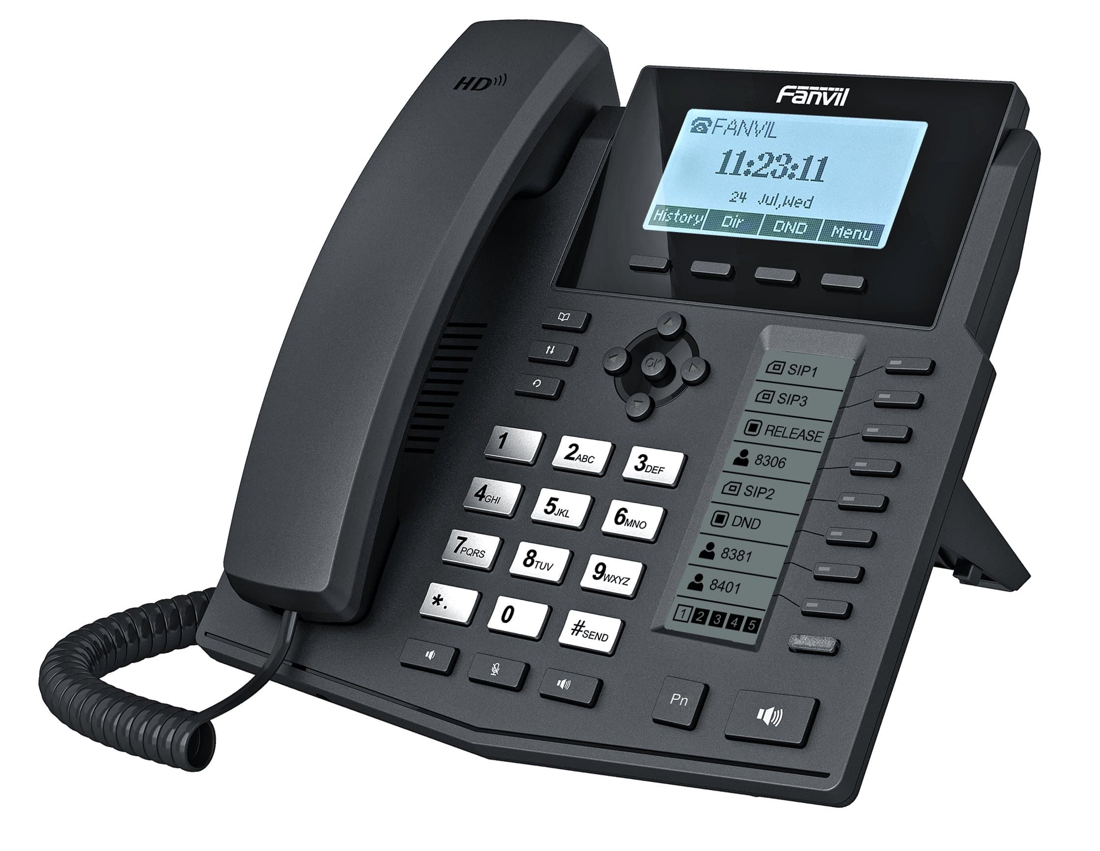 Fanvil X5 ­ Executive ​Desk Phone