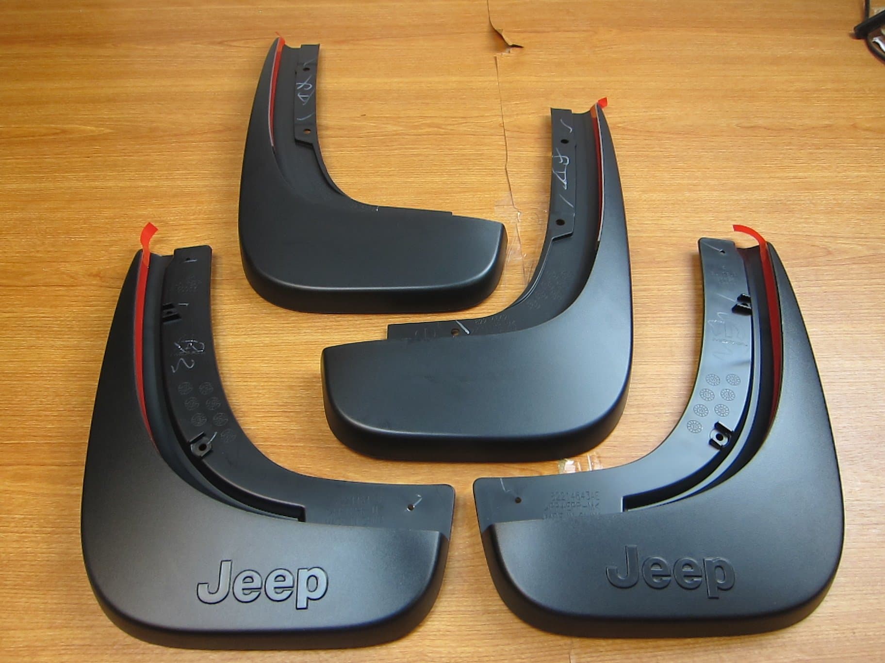 Mopar Jeep Comapss Front and Rear Splash Guards Mud Flap My Style OEM