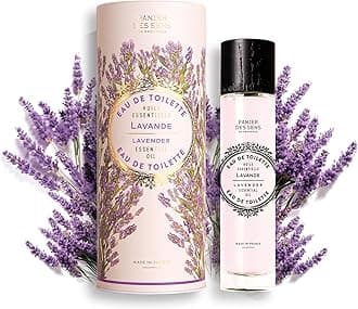 Lavender Perfume for Women - Light Aromatic Floral Eau de Toilette with Rosewood & Soft Woods - Fresh French Fragrance Made in France - 1.7 fl oz (50 ml)
