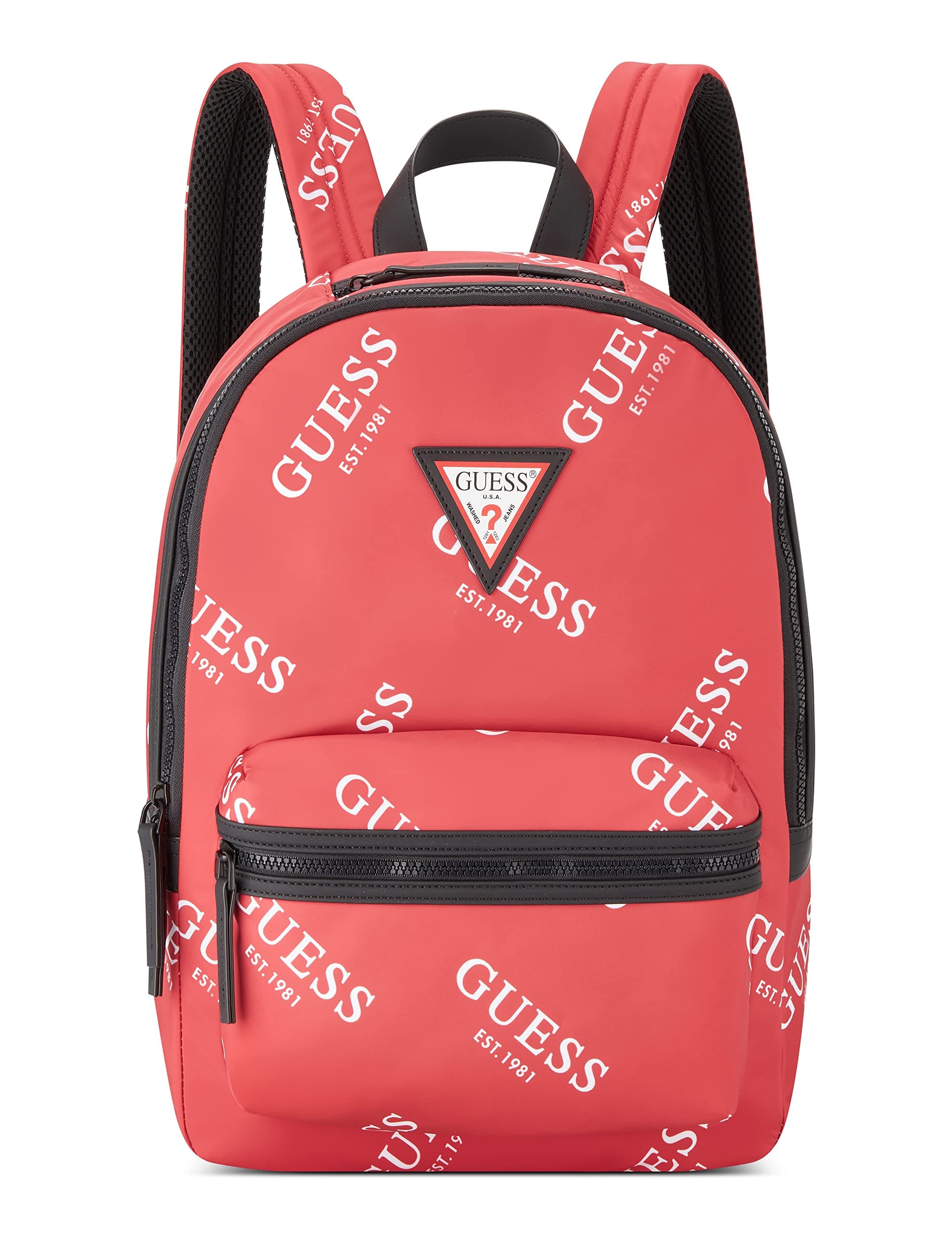 GUESSOriginals Logo Backpack, RED