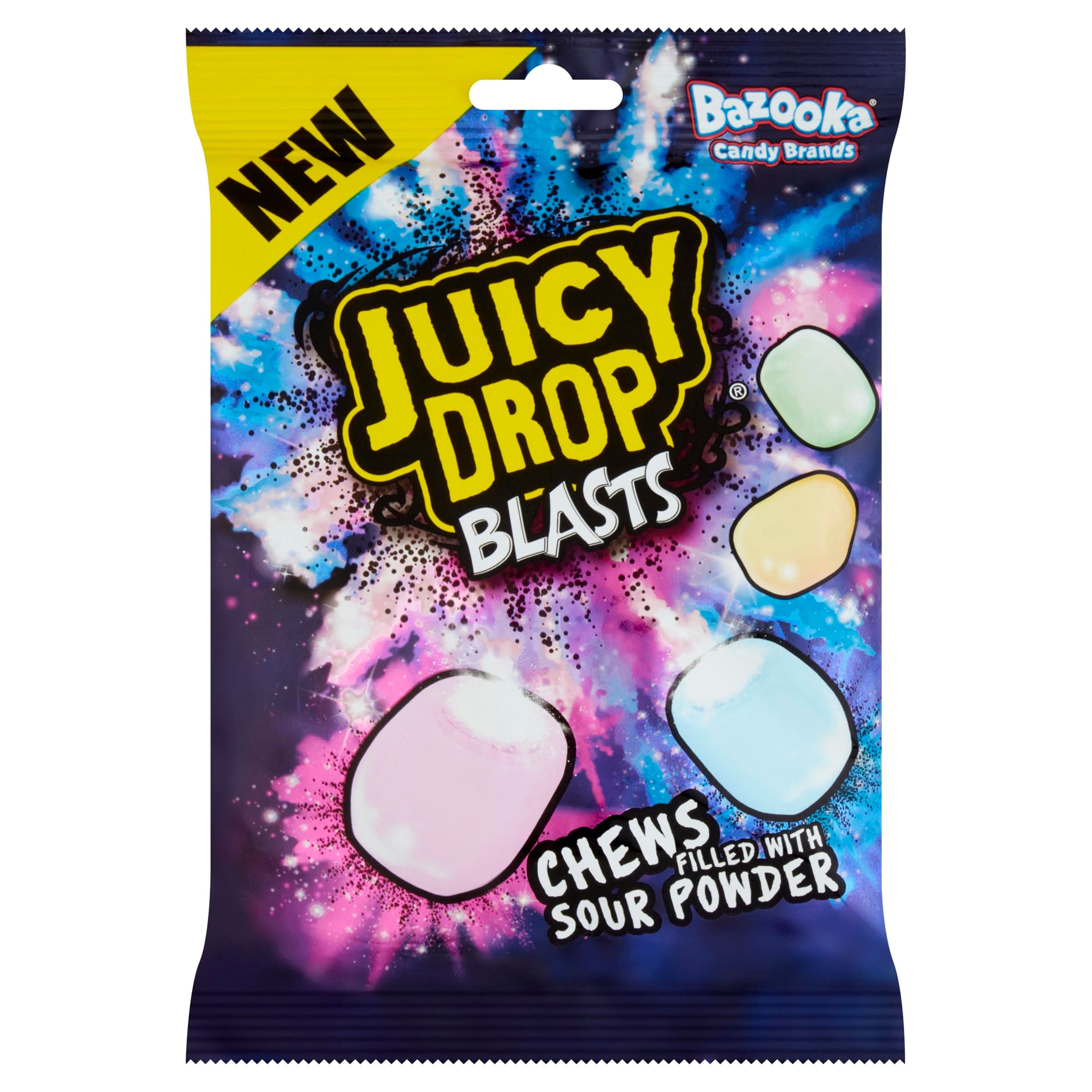 Bazooka Candy Brands Juicy Drop Blasts 120g