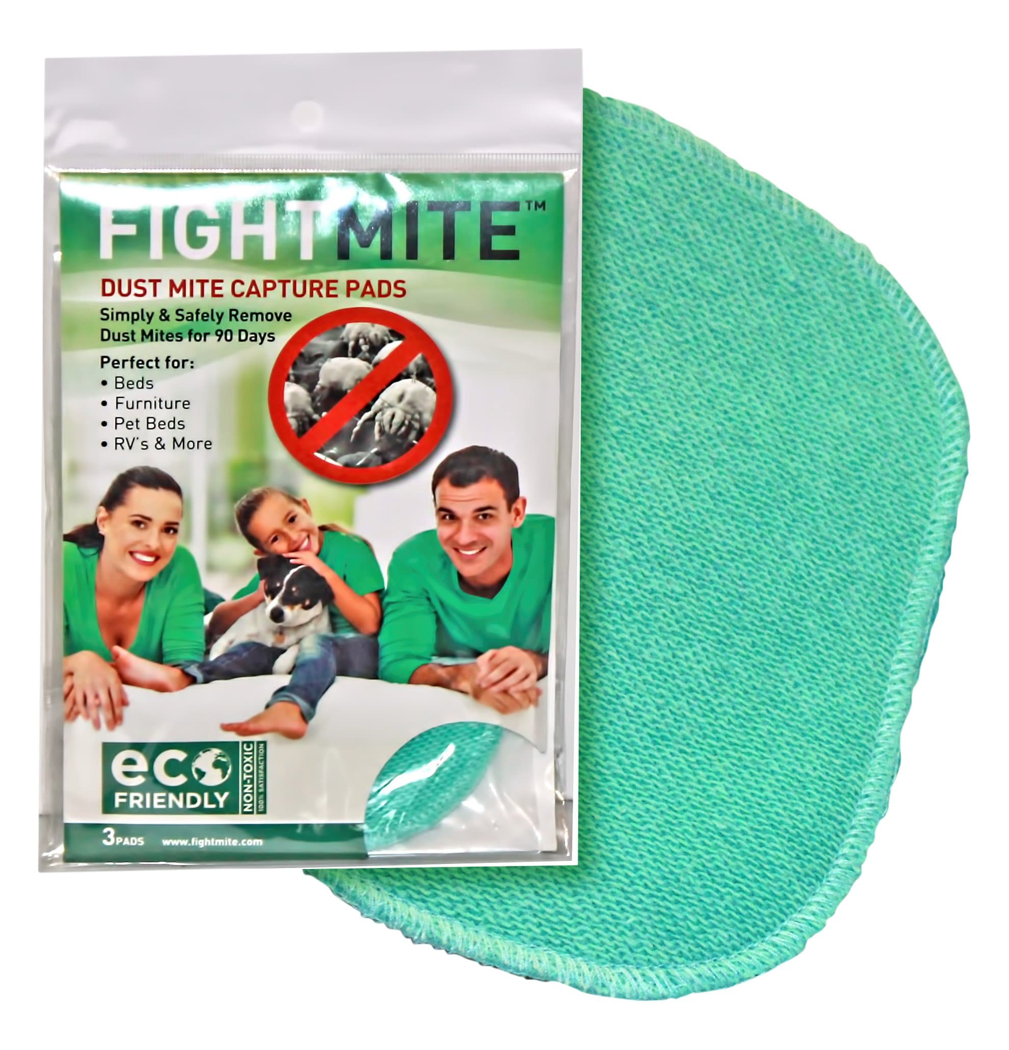 Fight Mite Dust Mite Capture Pads (3 Pack)