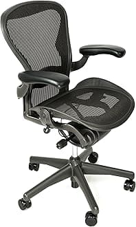 Herman Miller Aeron Fully Loaded Size B Office Chair w/Hardwood Casters