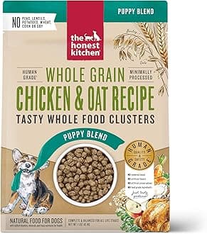 The Honest Kitchen Human Grade Whole Food Clusters Puppy Whole Grain Chicken Dry Dog Food, 1 lb Bag
