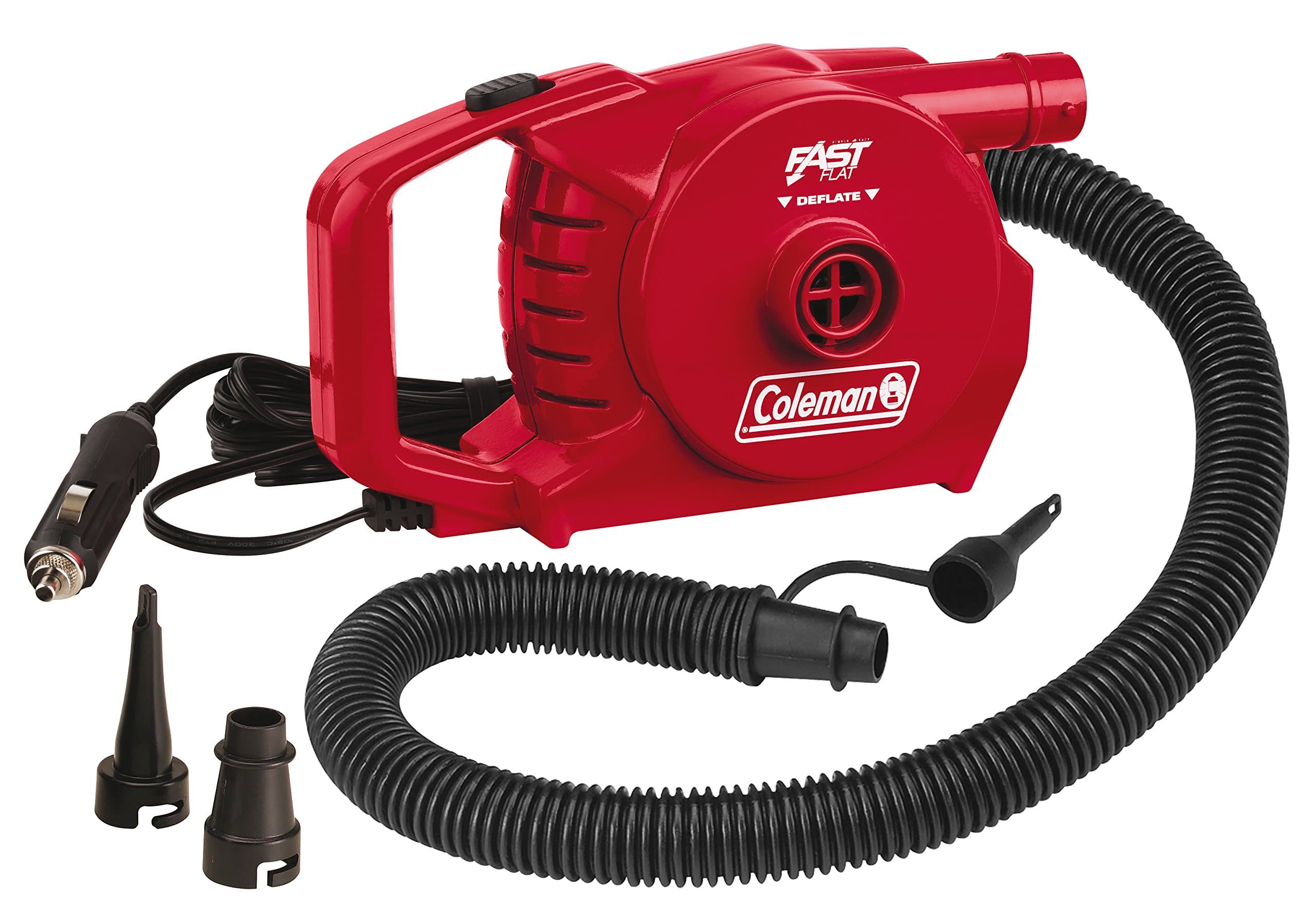 Coleman 12 Volt Quick Pump - Red, 20.5 x 0 x 12.5 cm