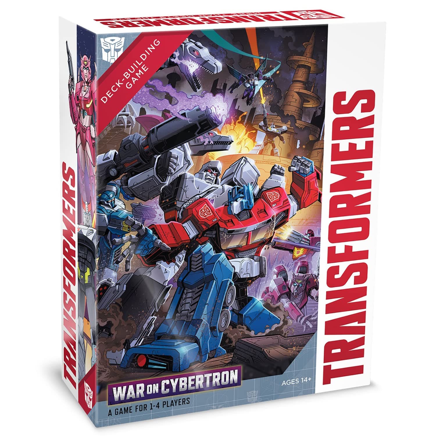 Transformers Deck-Building Game: War On Cybertron - Stand Alone Game & Expansion, Ages 14+, 1-4 Players, 45-90 Min