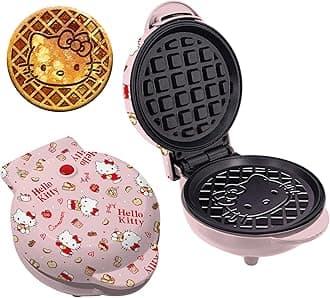 Uncanny Brands Hello Kitty Mini Waffle Maker - Small Kitchen Appliance