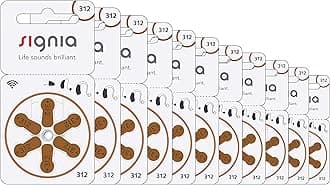 Signia Size 312- Pack of 60 Batteries hearstore.in