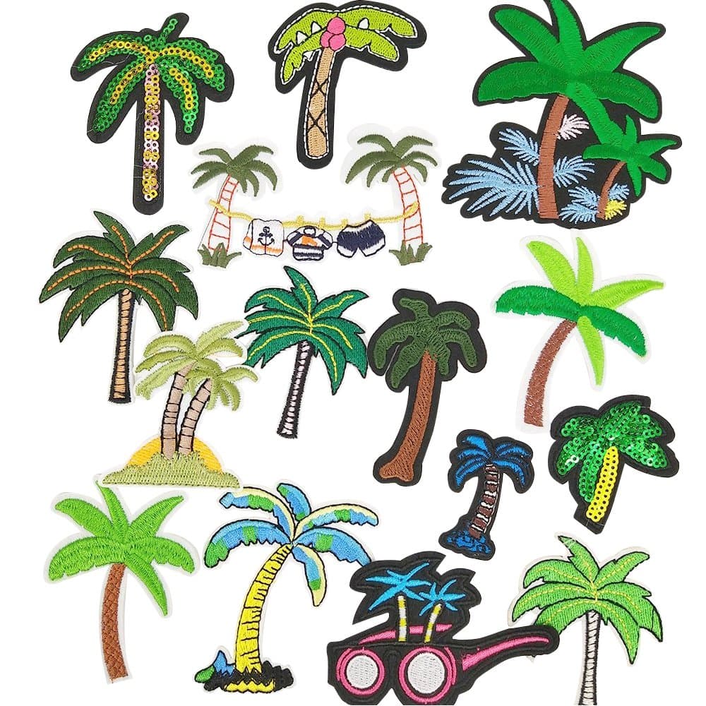 Kid Embroidered Patch Coco Sew On/Iron On Patch Applique Clothes Dress Plant Hat Jeans Sewing Flowers Applique DIY Accessory (Coco)