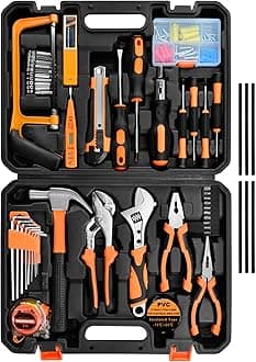 Tool Set,148-Piece Home Repair Tool Kit for Men Women College Students,Household Basic Hand Tool Sets with Case for Home Maintenance,Dorm Essentials and DIY Projects