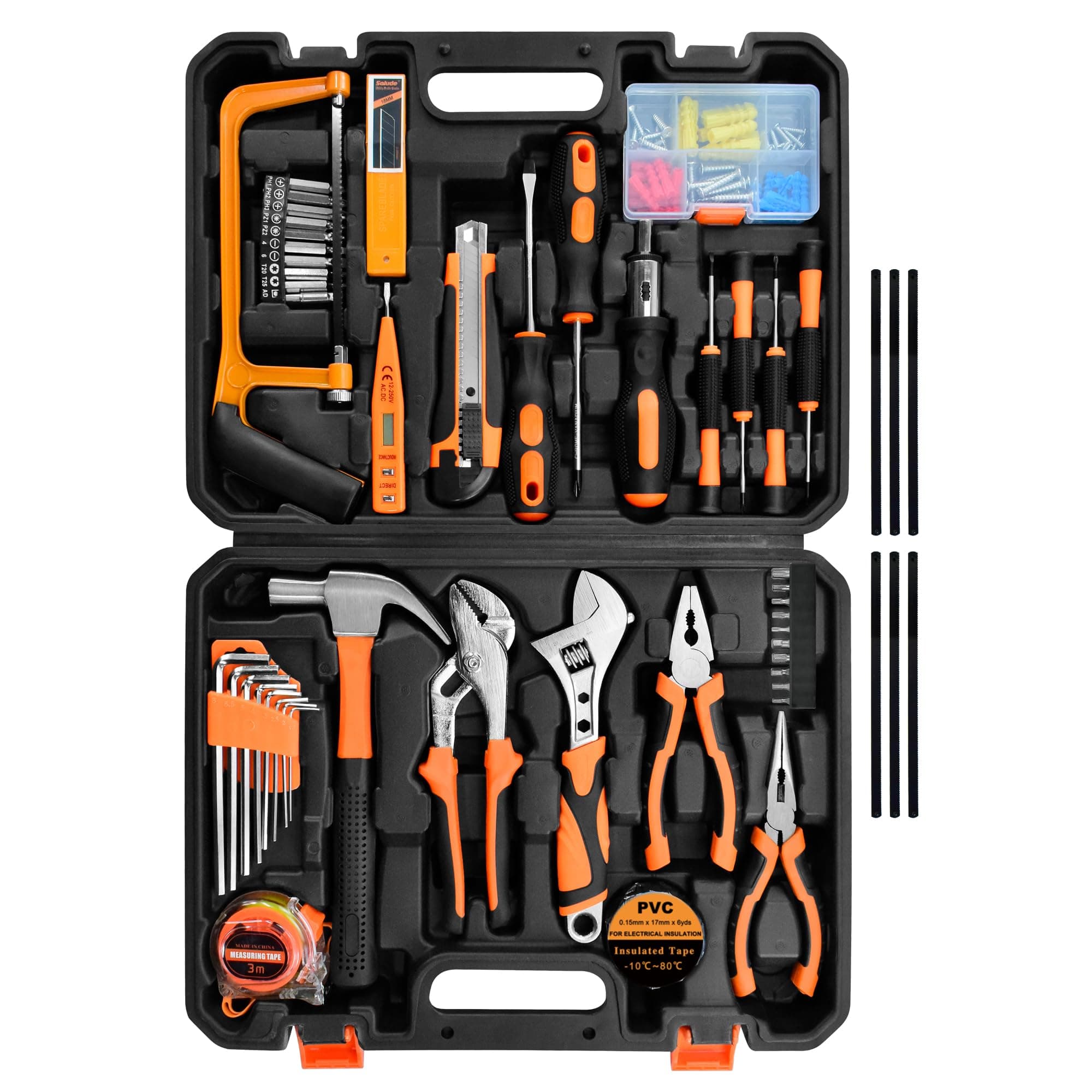 148Pcs Home Tool Kit  with Case
