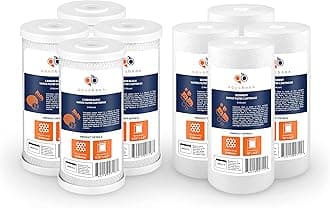 Big Blue CTO Carbon Block & Sediment 10"x4.5" Replacement Filter Cartridges Set