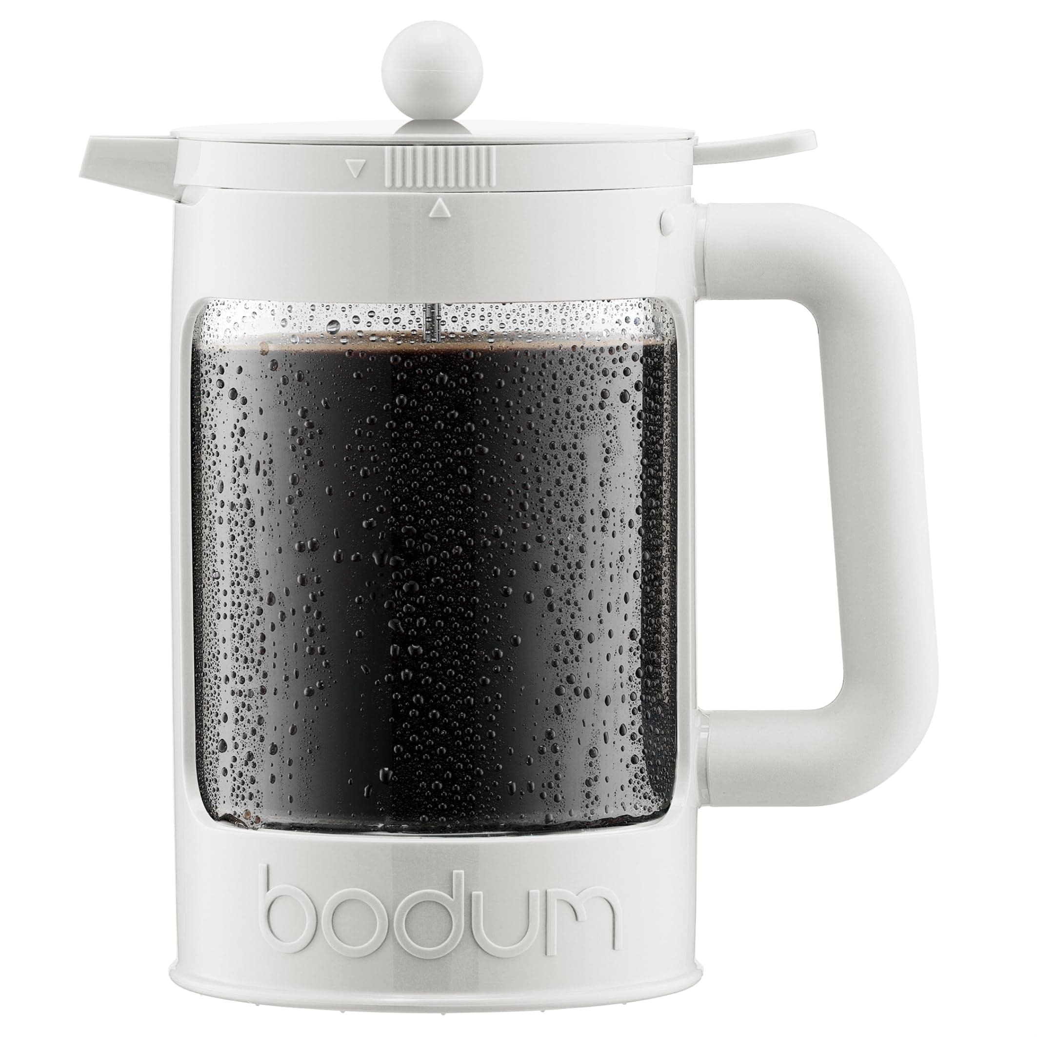 BODUM BEAN Cold Brew Coffee Maker, 51 Oz, Bright White