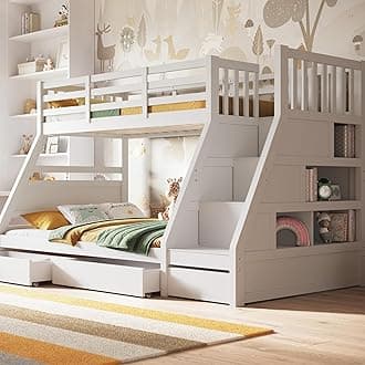 Flair Wooden Lunar Triple Bunk Bed