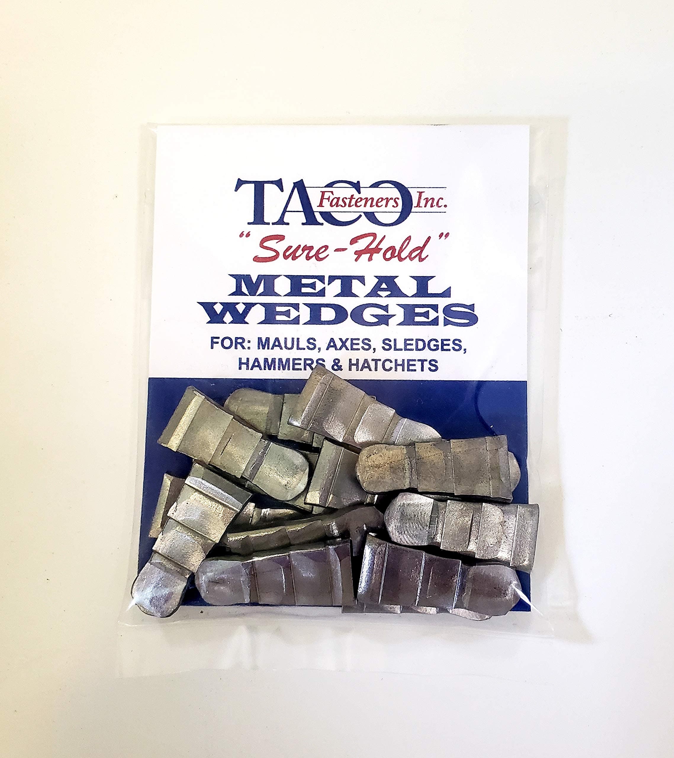 15 SURE-HOLD steel handle wedges