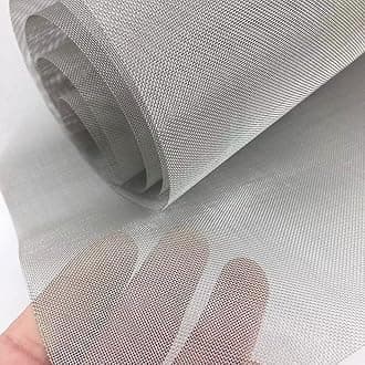 Stainless Steel Mesh Screen #40Mesh -Size:15.7"x47.2"(40x120cm) SS304 Wire Mesh Screen, for Vent,Cage,Garden, Window Screen, Filter Mesh