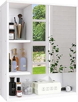 Wall Cabinet with Mirror