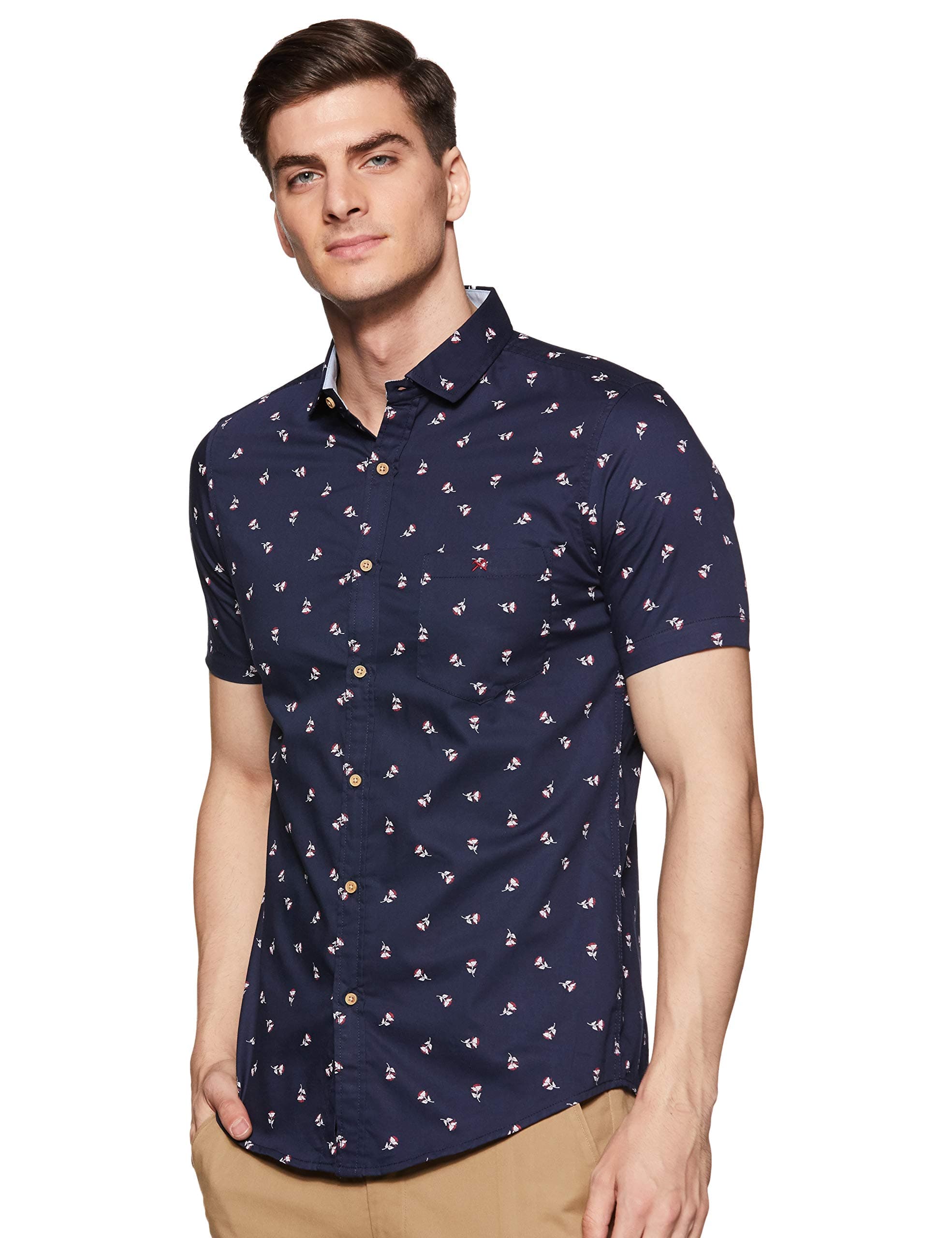 HammerSmithMen Printed Regular Fit Casual Shirt