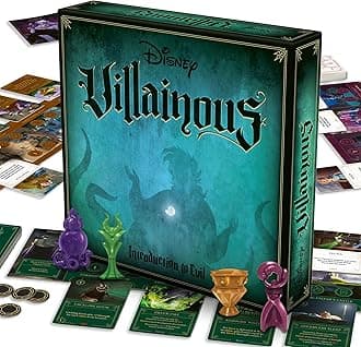 Ravensburger Disney Villainous - Introduction to Evil Strategy Board Game - Compatible with Other Villainous Games - Includes Lorcana Promo Card - Ages 10+