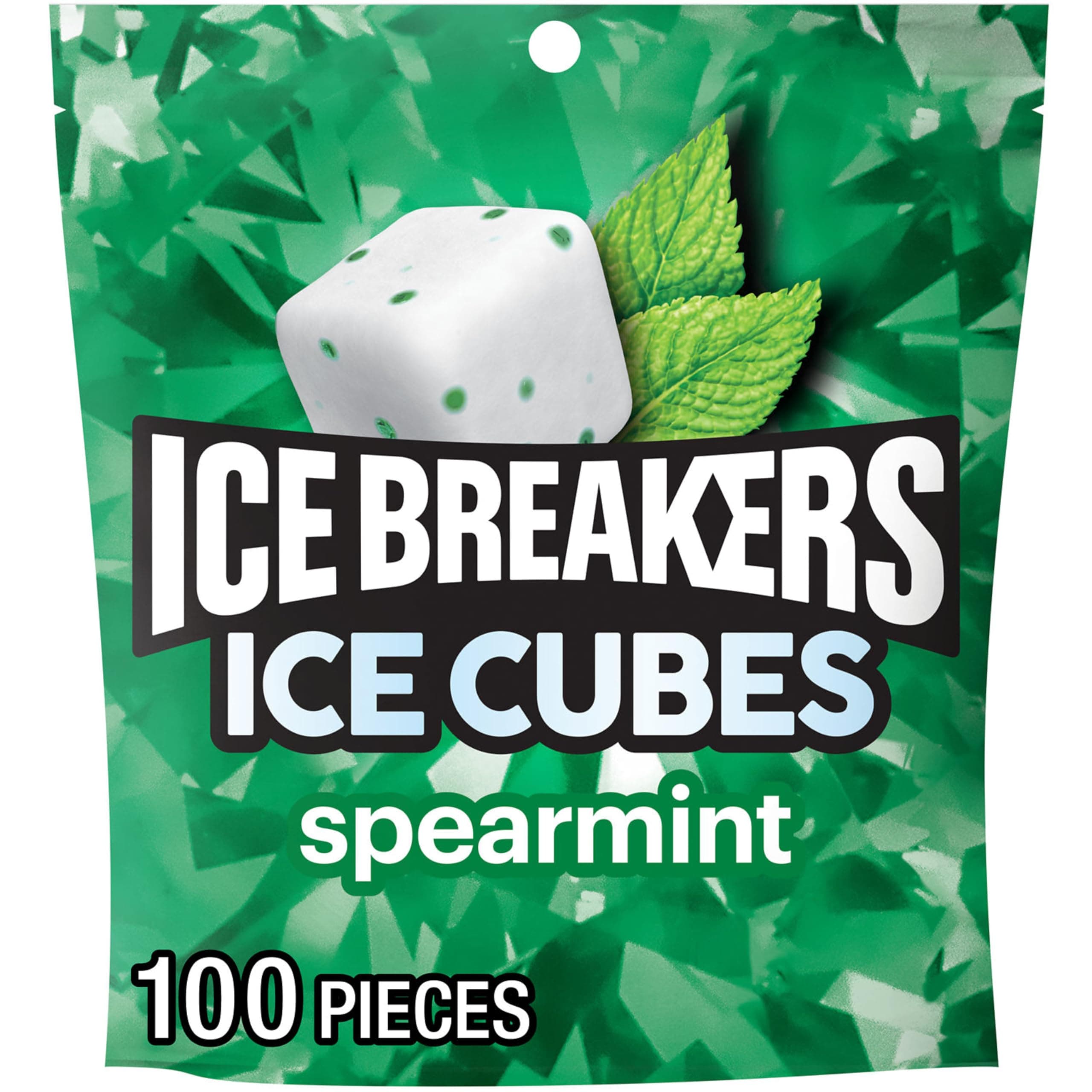 Ice Cubes Spearmint Gum - 8.11oz/100ct