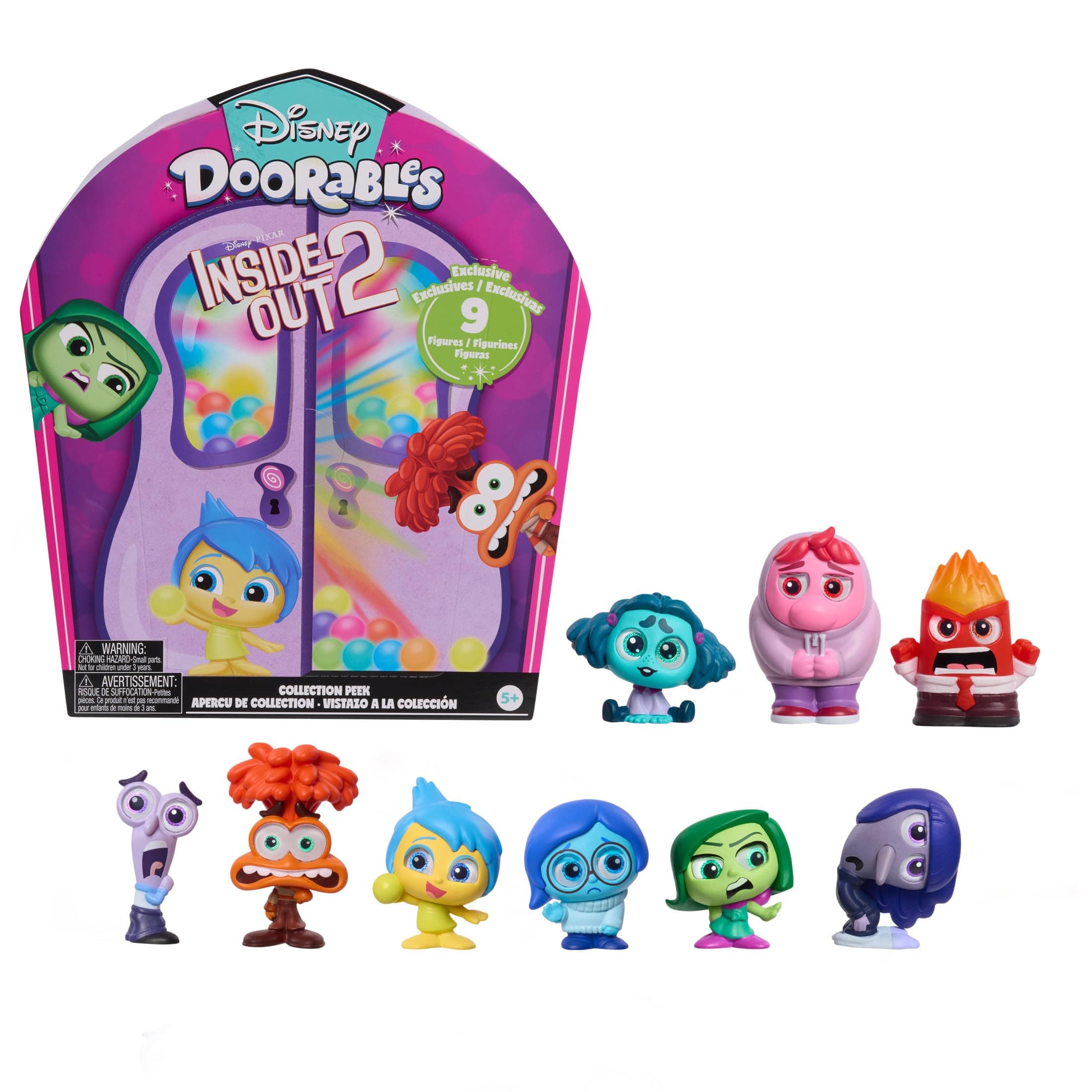 Doorables Inside Out 2 Collection Peek
