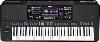 61-Key Arranger Keyboard, Multiple Styles and Voices, Assignable Live Control Knobs PSRSX720