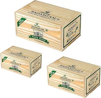 Badamtam Organic Darjeeling Tea - 250 gm (Pack of 3)| 100% Organic Darjeeling Long Leaf Tea | Single Estate Premium Whole Leaf Tea | Exclusive Darjeeling Tea Loose Leaves | Premium Black Tea
