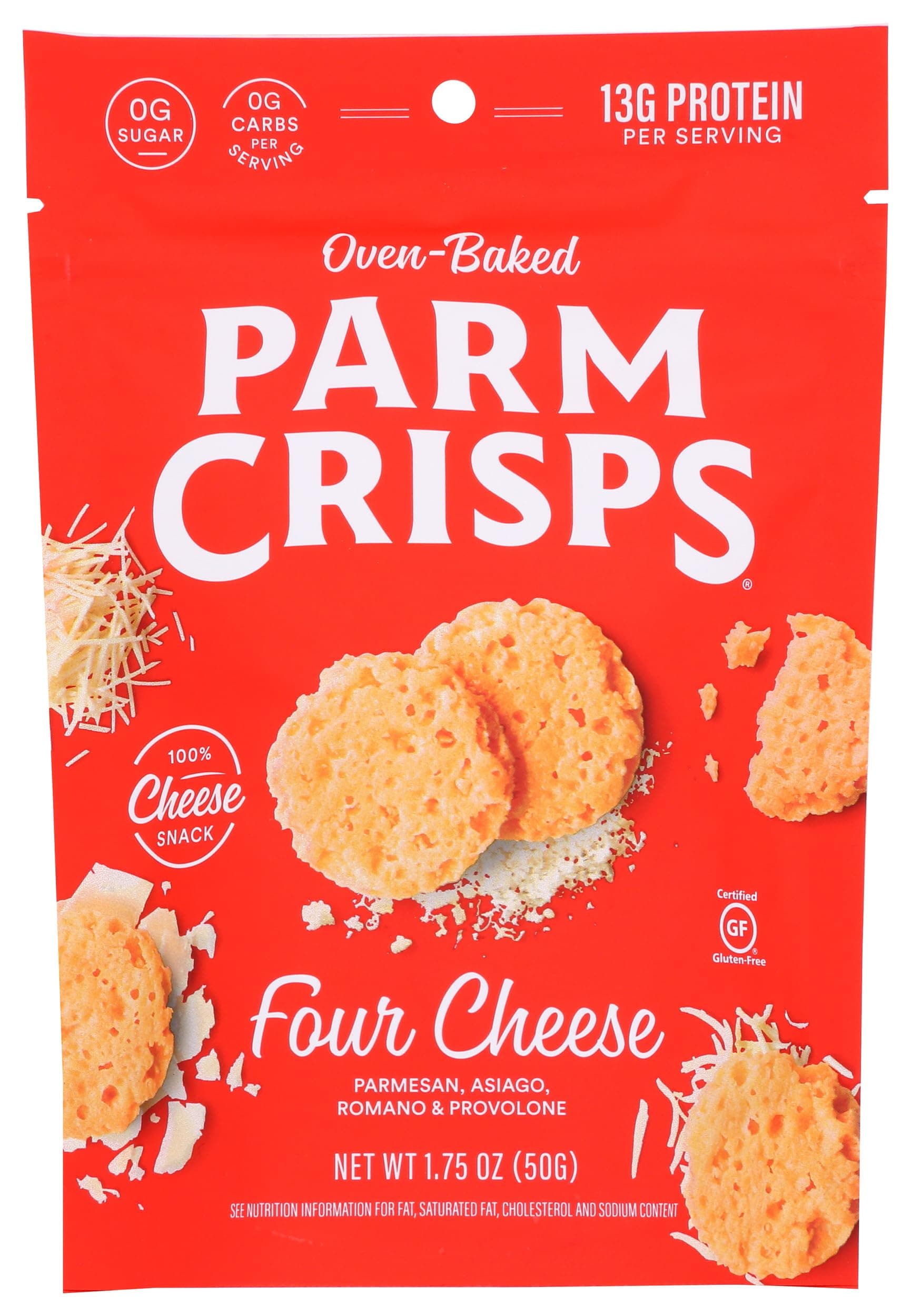 Parmcrisps, Crisps Four Cheese, 1.75 Ounce