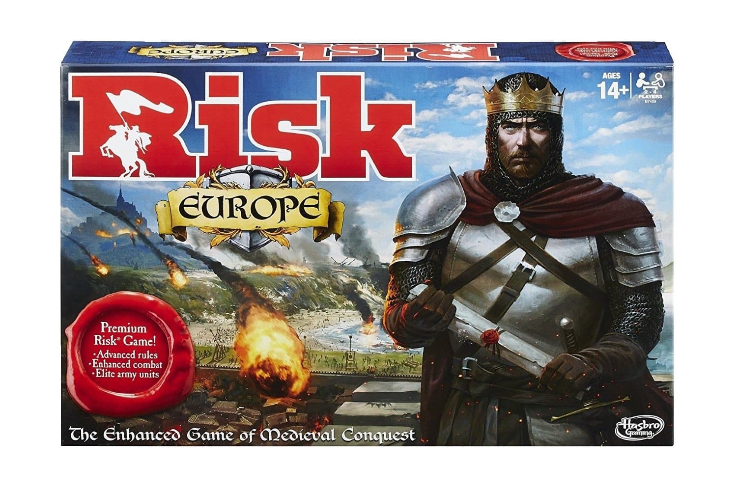 Risk European Edition Board Game