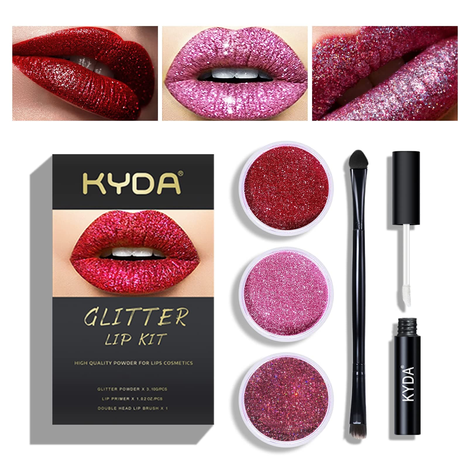 KYDA Glitter Lip Kit