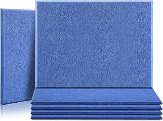 UoisaikoLarge Acoustic Panels 40cm x 30cm, 6 Pack High Density Sound Proof Padding, Self-Adhesive Soundproof Wall Panels for Studio Ceiling Home Office Acoustic Treatment