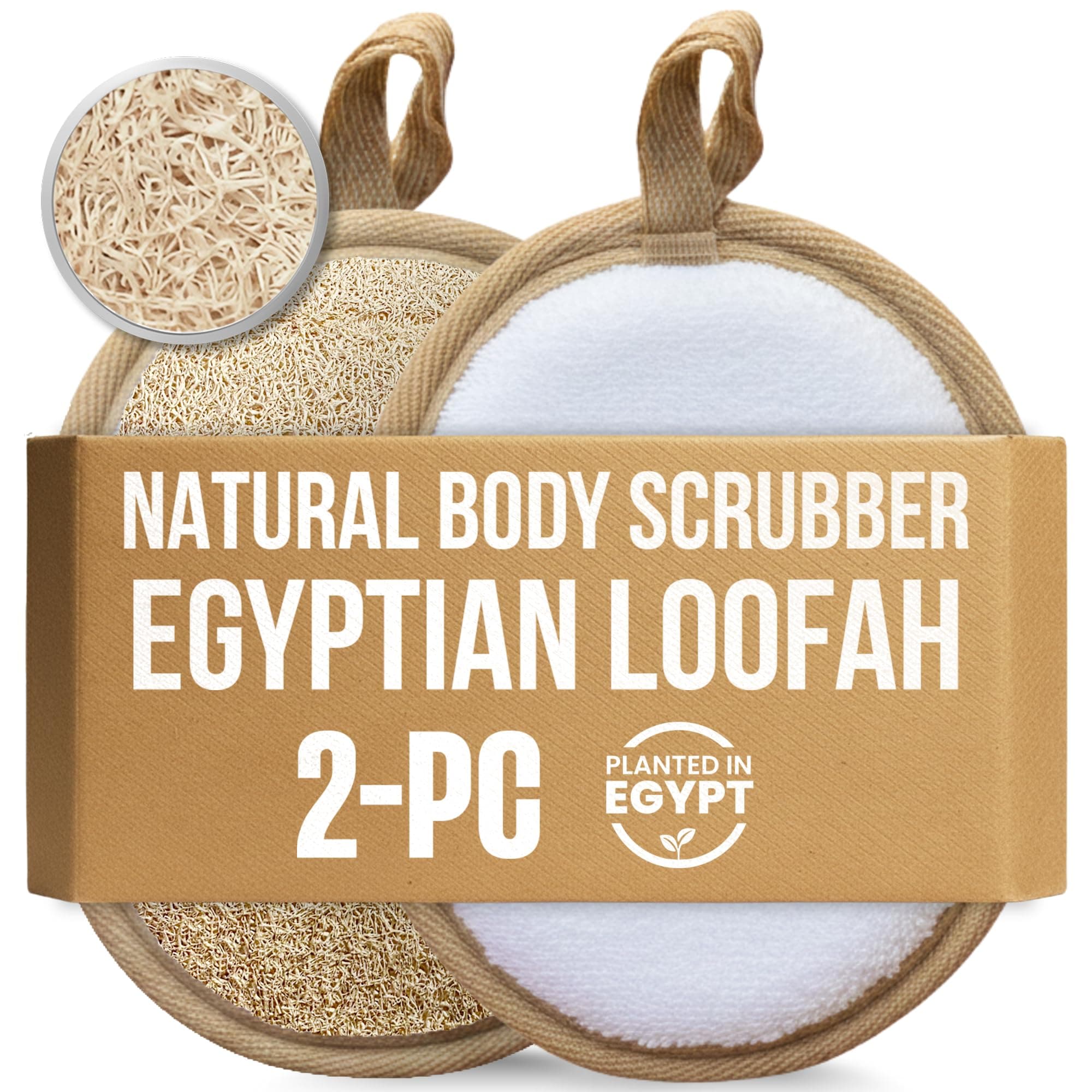 Natural Loofah Pads