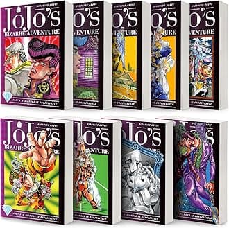 Jojos Bizarre Adventure Part 4 Diamond Is Unbreakable Vol 1-9 FULL Collection 9 Books Set
