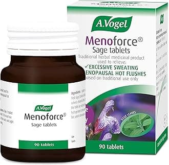 A.Vogel Menoforce Sage Tablets | Menopause Supplements for Women | for Menopause Hot Flushes and Night Sweats | One-a-Day | 90 Tablets