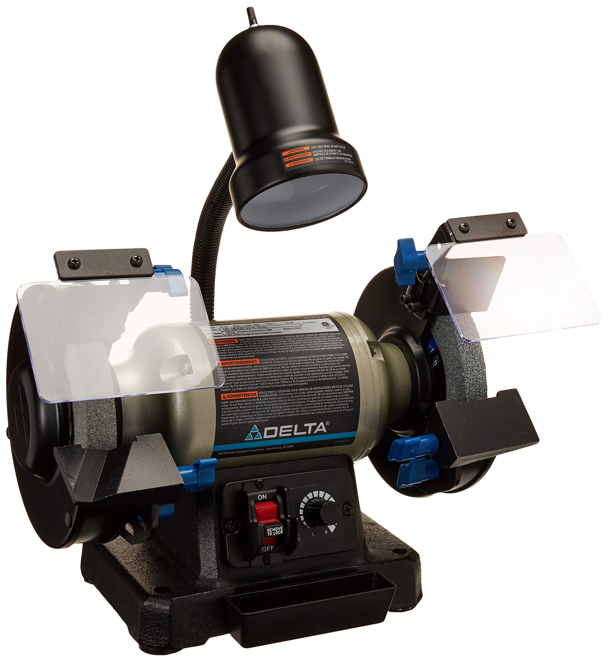 Delta Power Tools 23-196 6-Inch Variable Speed Bench Grinder